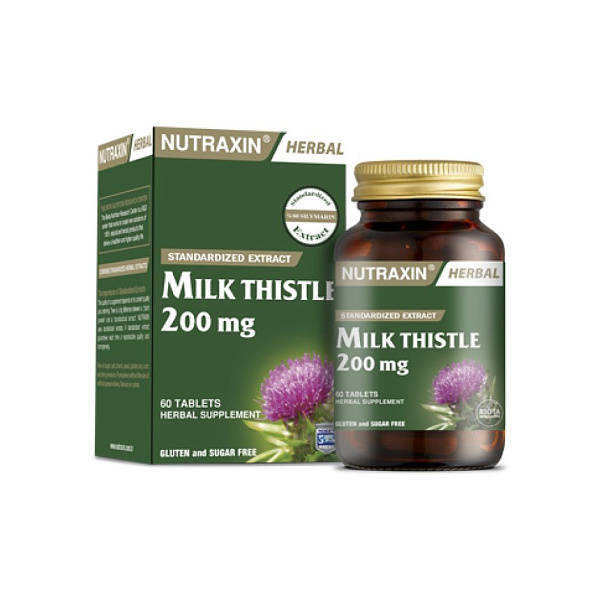 Nutraxin - Экстракт Расторопши, 60 таблеток